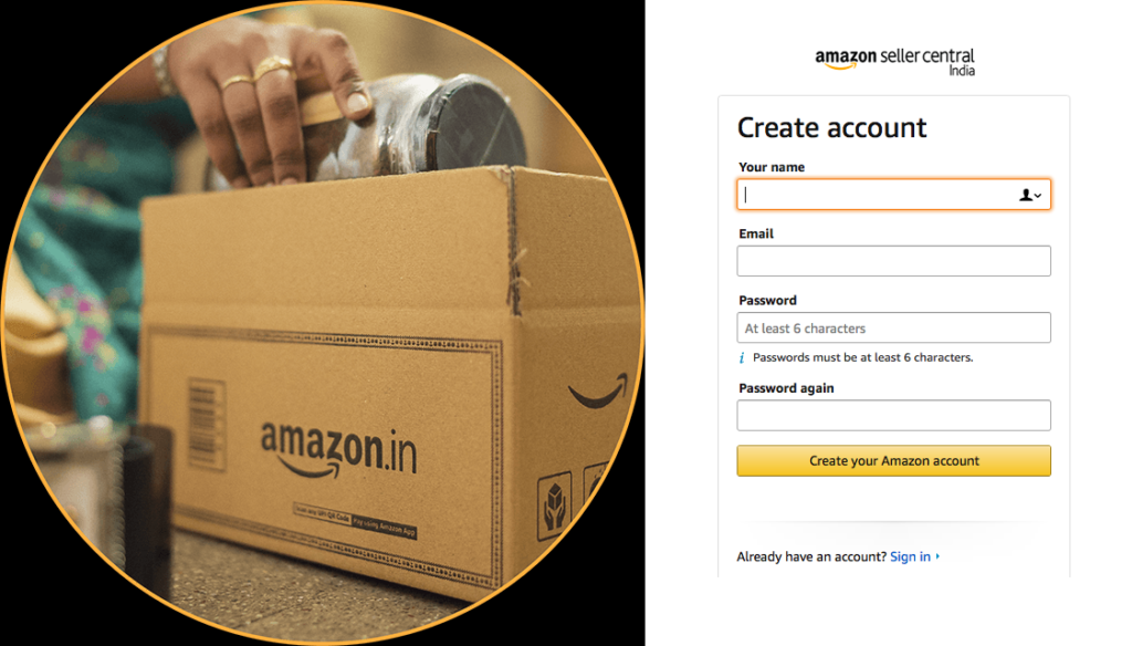 how to create amazon seller account step by step ATES (Amazon Trained