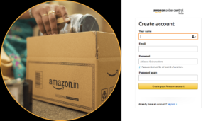 how to create amazon seller account step by step