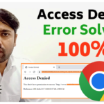 Access Denied Error chrome browser